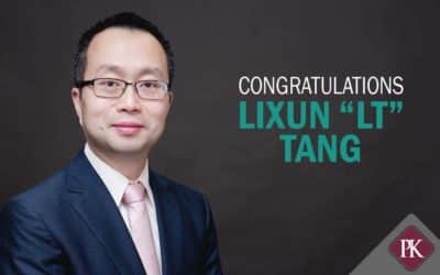Price Kong Promotes Lixun Tang to Partner